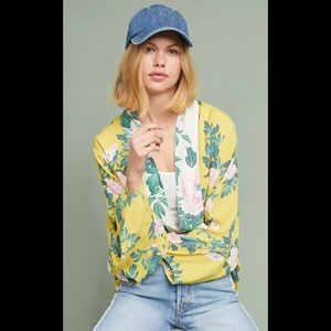 Anthropologie Elma Kimono Style Top